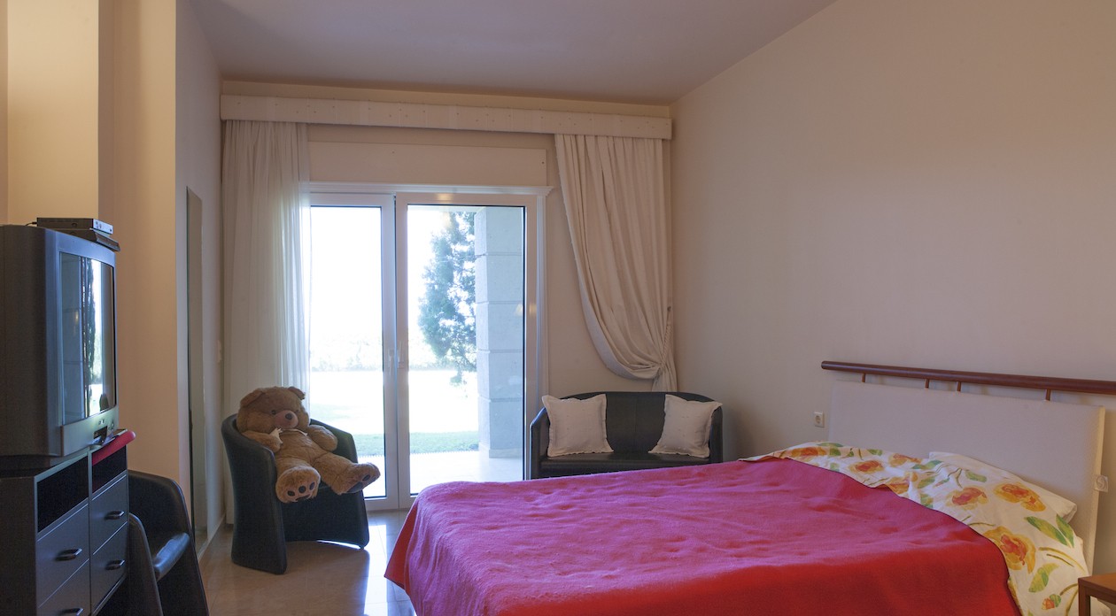 One of the villas double bedrooms property for sale in Rhodes Greece