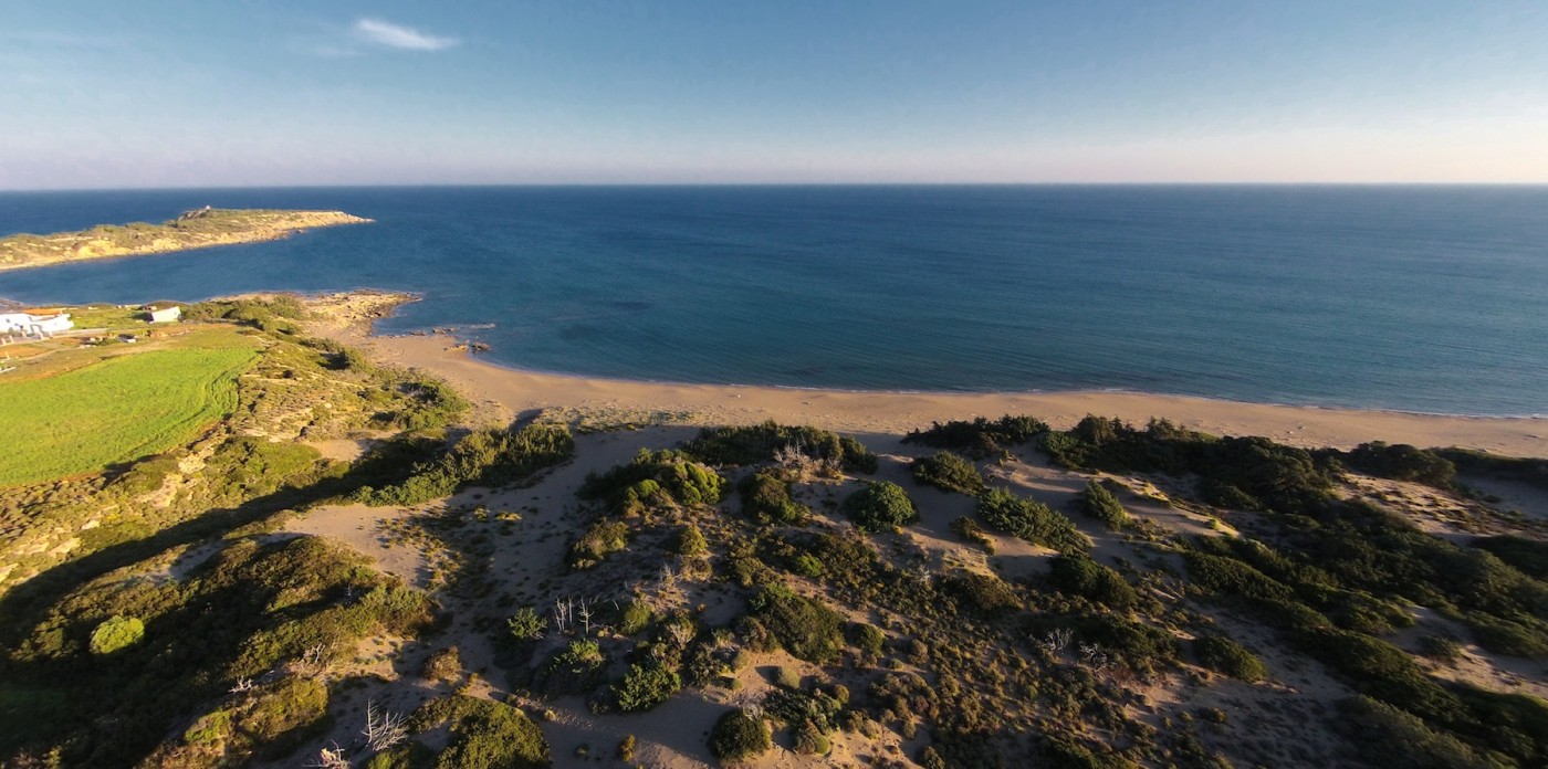 Άμμος - αμμόλοφοι και θάλασσα, οικόπεδο προς πώληση στη Ρόδο, Ελλάδα