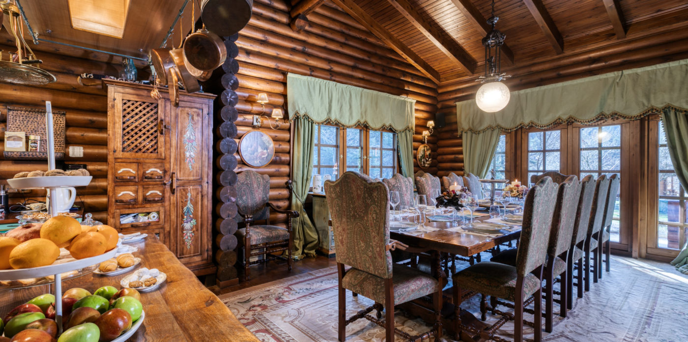 Dinning area, Estate for sale in Peloponnese Greece