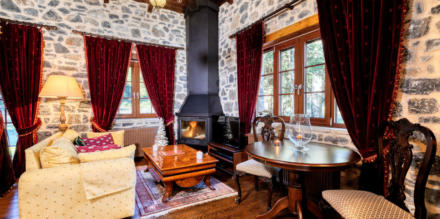 Fireplace in the Bedroom, Estate for sale in Peloponnese Greec