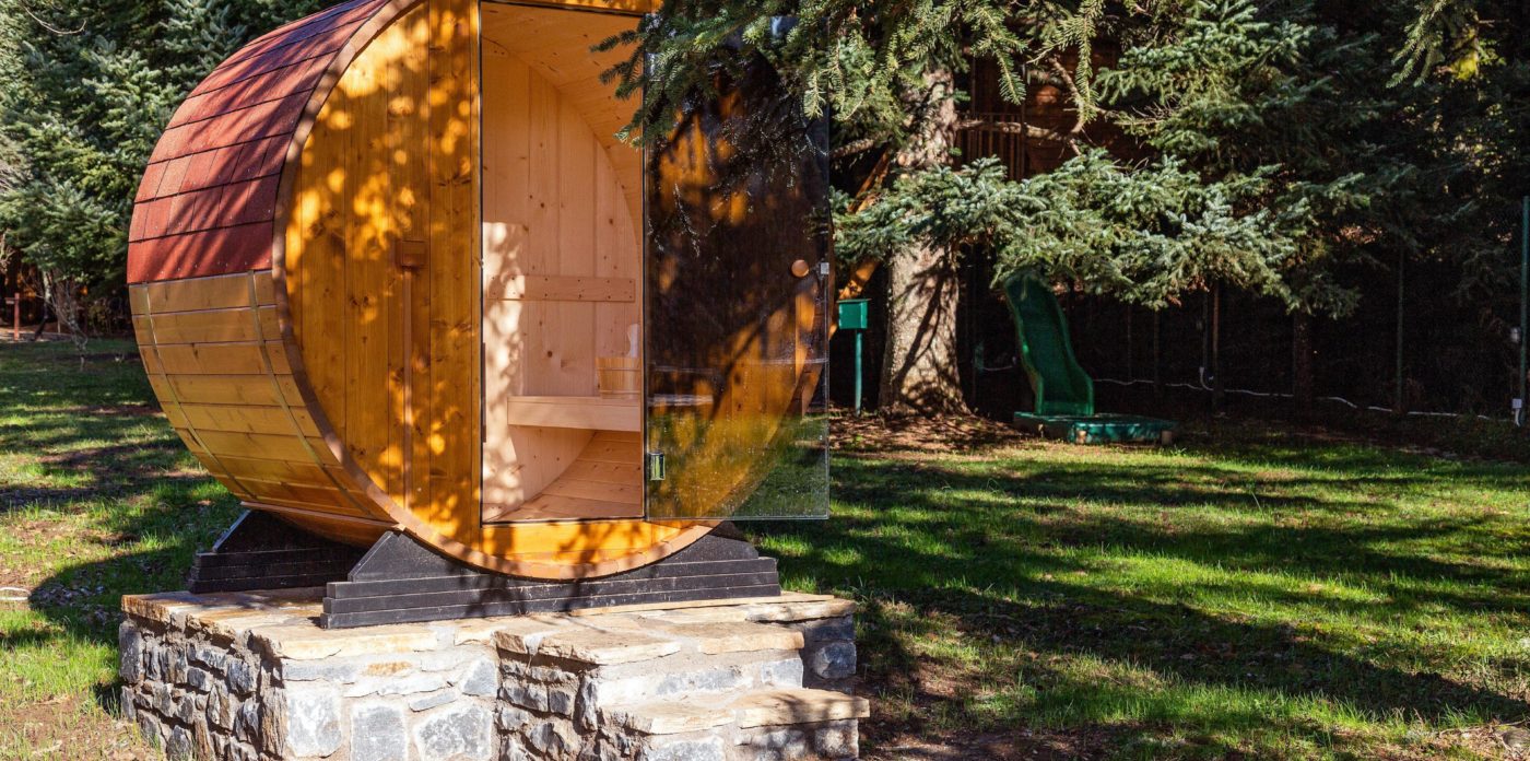 Outdoor Sauna, Estate for sale in Peloponnese Greece