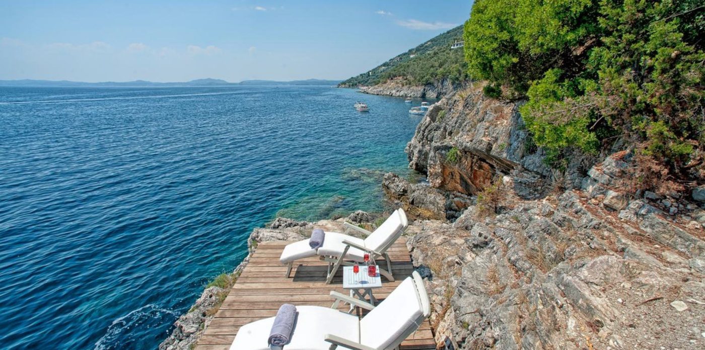 Sunbathing platform, property for sale in Crete, Greece