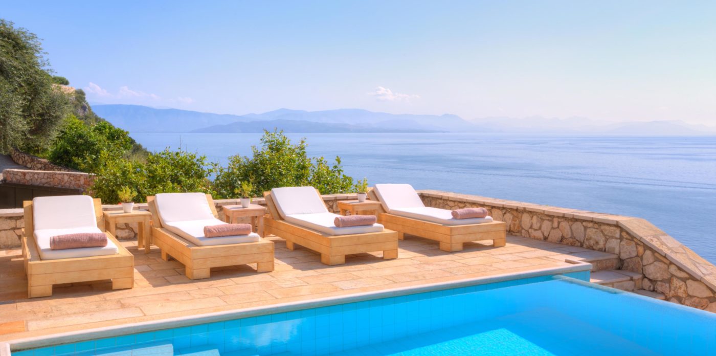 Private pool, Villa for sale in Corfu Greece