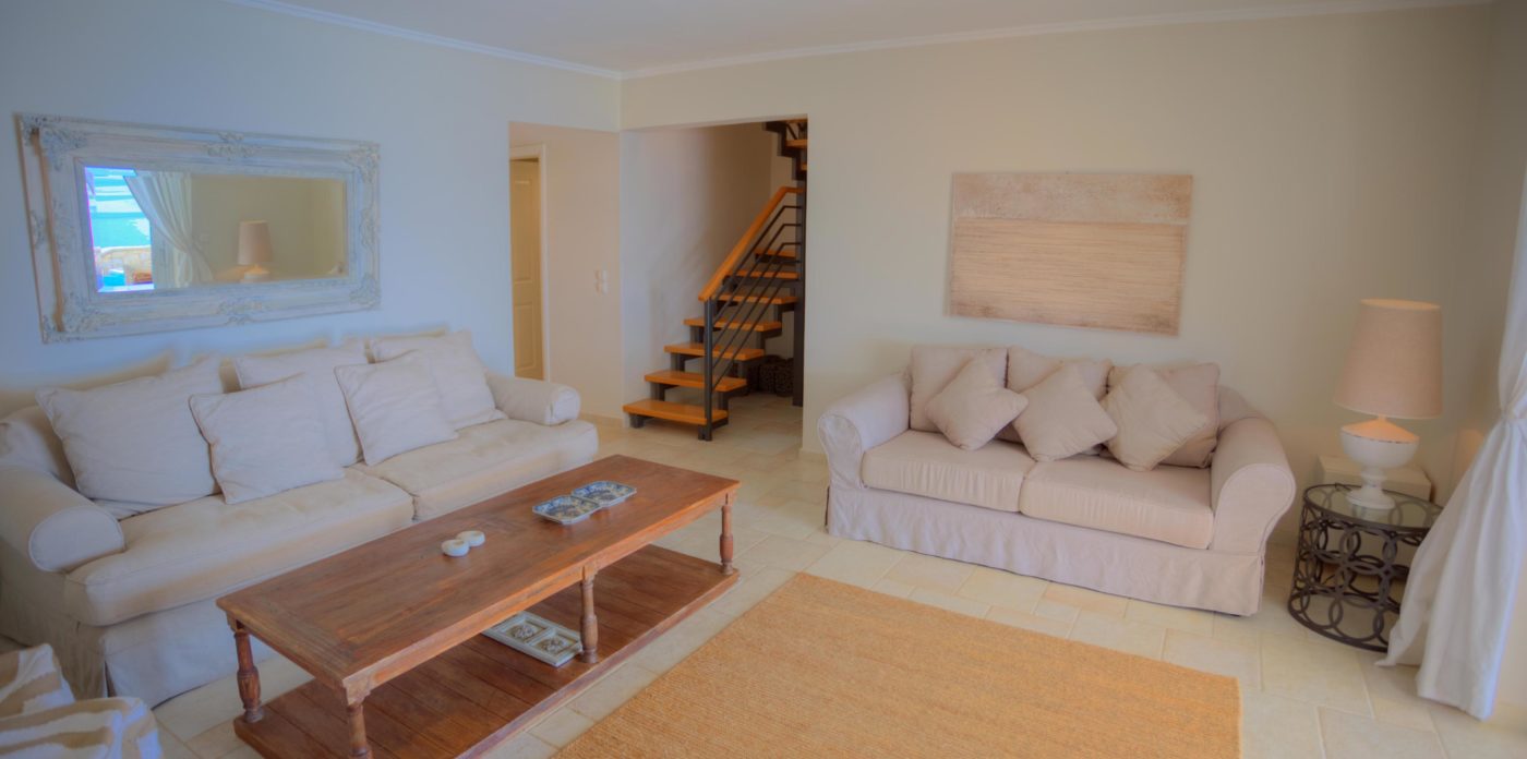 Living Room, Villa for sale in Corfu Greece