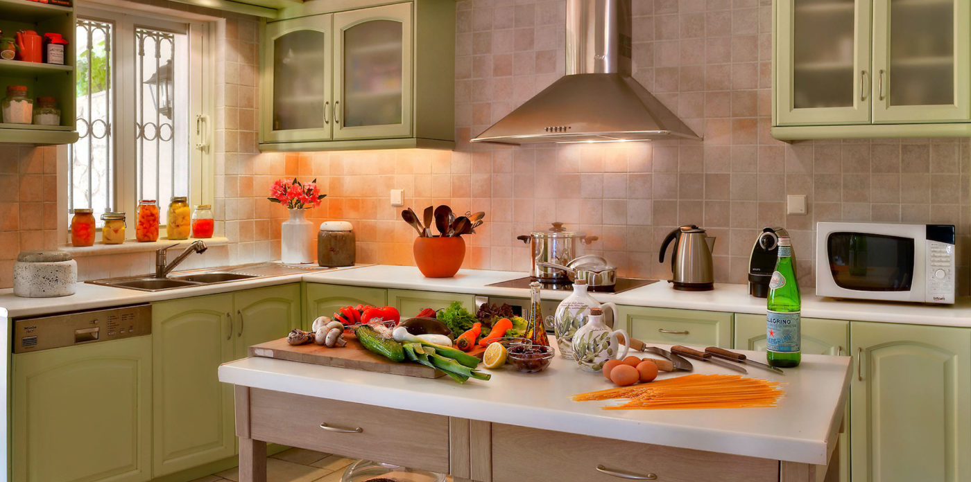 Kitchen, Villa for sale in Corfu Greece