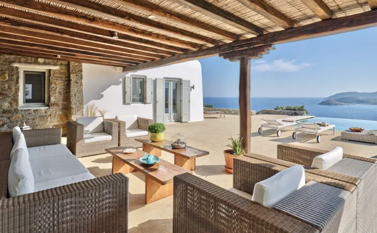 authentic modern / mediterranean villa : Mystic Mykonos, Cyclades, Southern Aegean